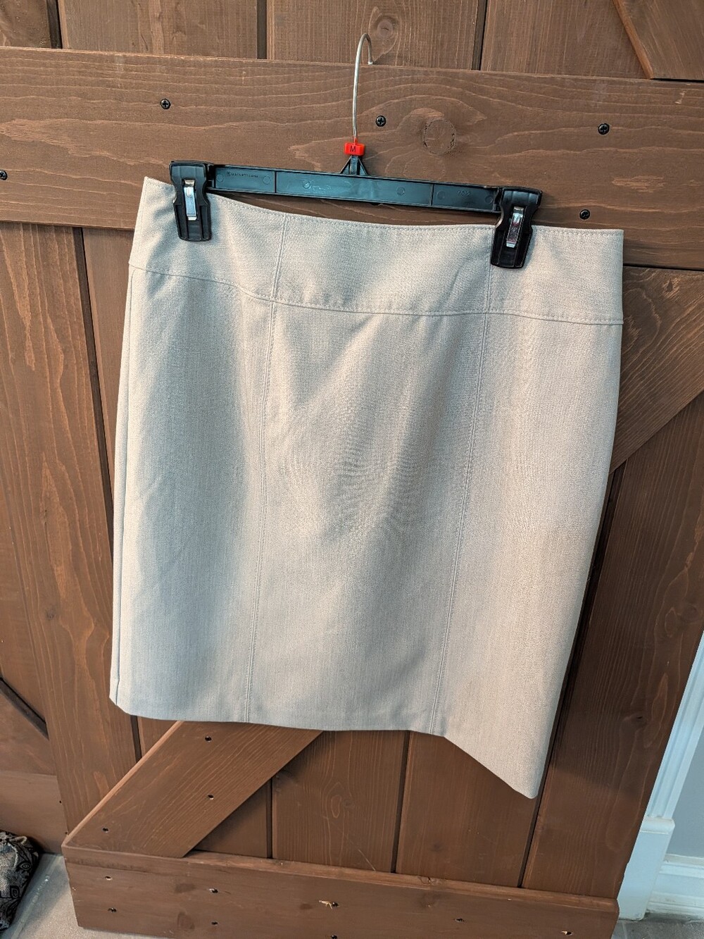 Classic Grey Pencil Skirt - Professional Everyday Wear